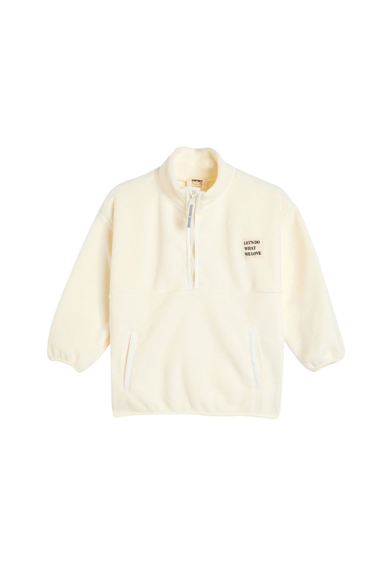 Koton HIGH NECK - Fleecepullover - white
