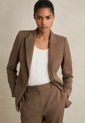 Reiss REGULAR FIT - GABI TAILORED SINGLE BREASTED - Blazer - mink neutral