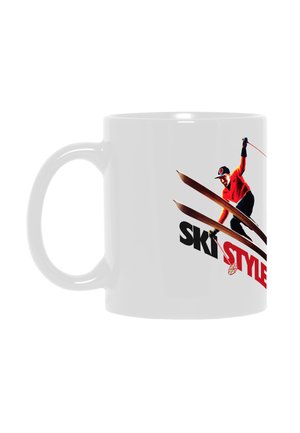 SKI STYLE GRAPHIC - Borraccia - white
