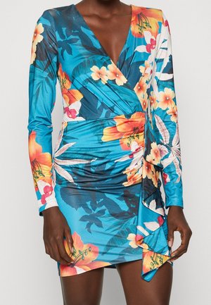 Robe fourreau - multi-coloured