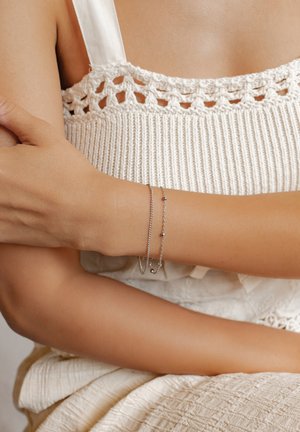 DELICATE SET - Bracelet - silberfarben