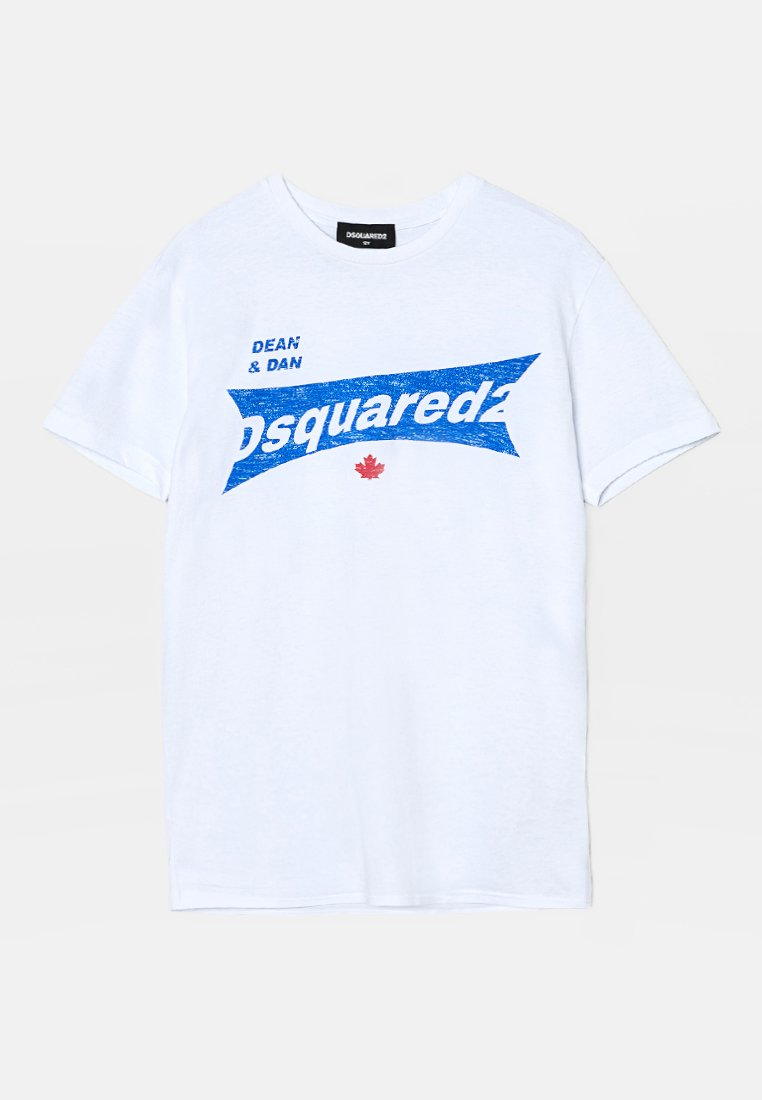 Dsquared2 T-shirt print wit Dsquared2 T-shirt print wit