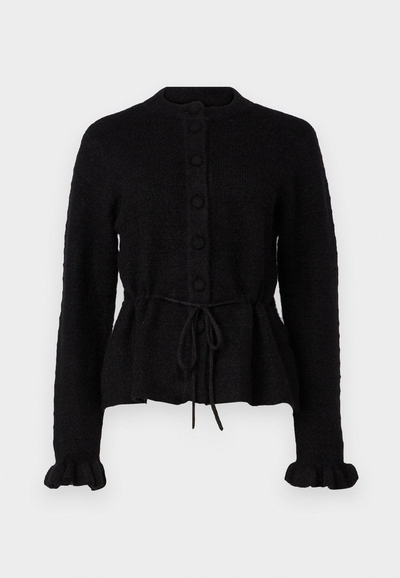 YAS YASTHELLIS CARDIGAN - Cardigan - black