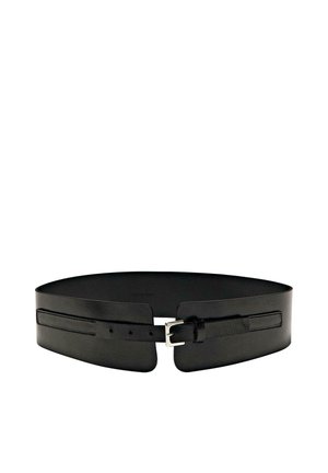 WITH SQUARE BUCKLE - Taljebælter - black