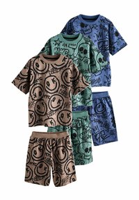 Next - 3 PACK SET - Nachtwäsche Set - multi graffiti Thumbnail-Bild 1