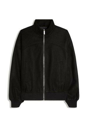 Bershka, HEAVY CLOTH - BOMBER JACKET - Let jakke / Sommerjakker - black