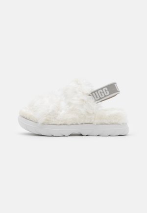 Plateausandalette - white