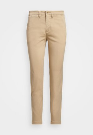 Lauren Ralph Lauren SLIM FIT STRETCH CHINO PANT - Chinos - birch tan
