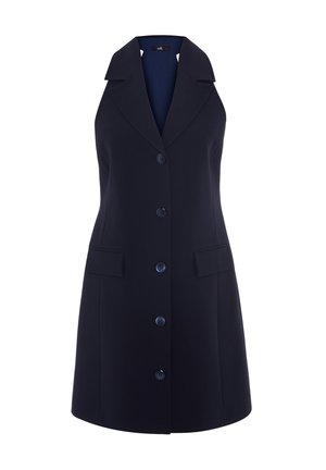 adL SLEEVELESS BUTTONED FRONT - Blusenkleid - navy blue