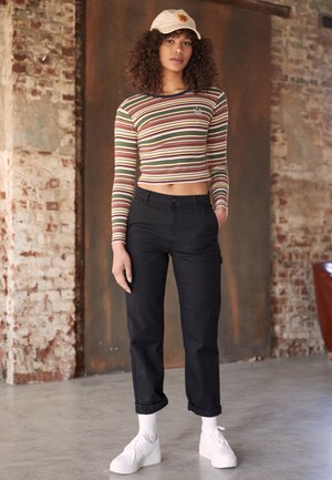 CROWN - Long sleeved top - brick