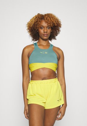 Puma FIRST MILE HIGH IMPACT BRA - Bustieră - adriatic
