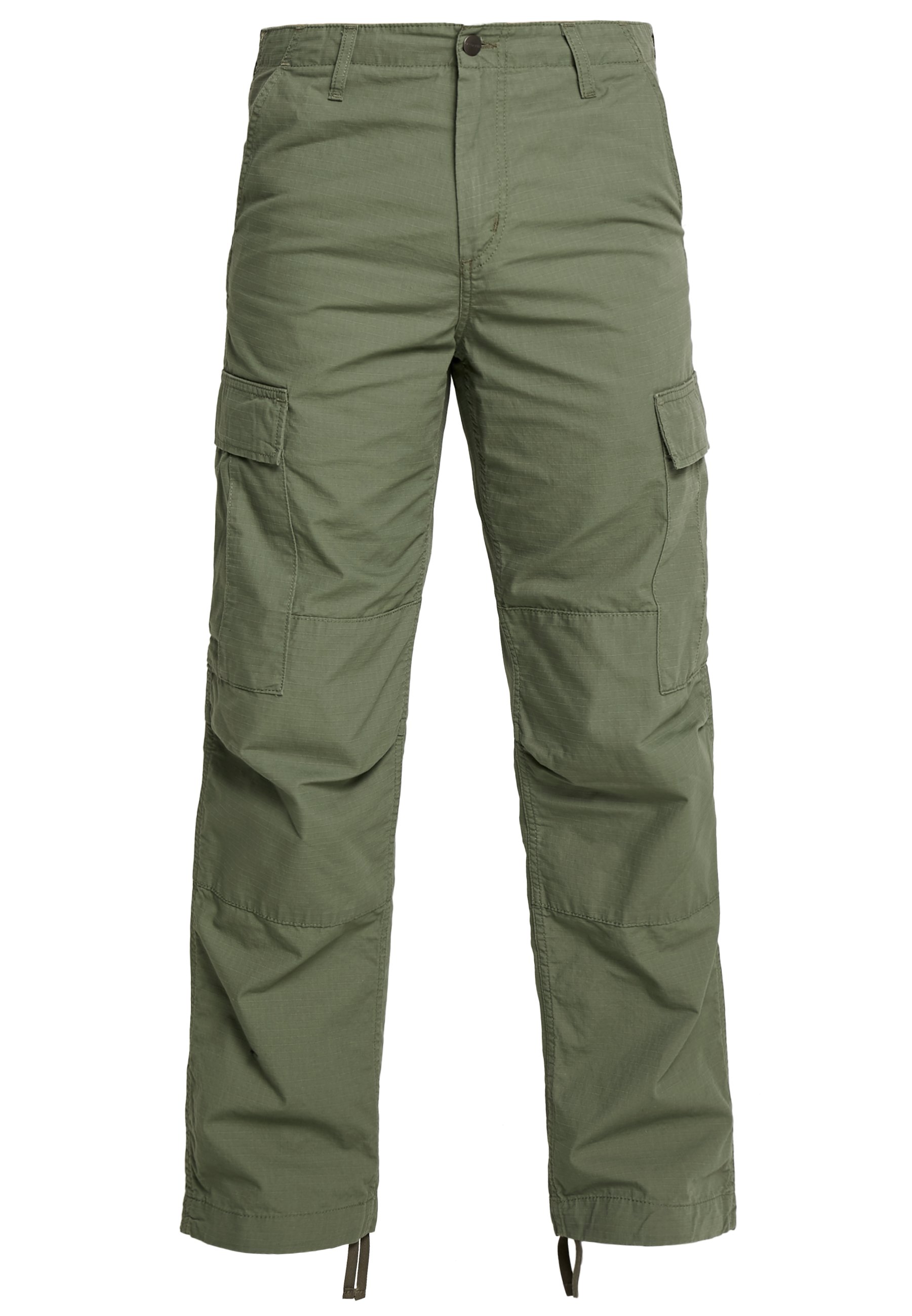 Carhartt WIP REGULAR COLUMBIA Cargobukse dollar green Carhartt WIP aviation cargo tapered trousers in camo Green
