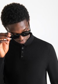 Antony Morato REGULAR FIT  - Camiseta de manga larga - black