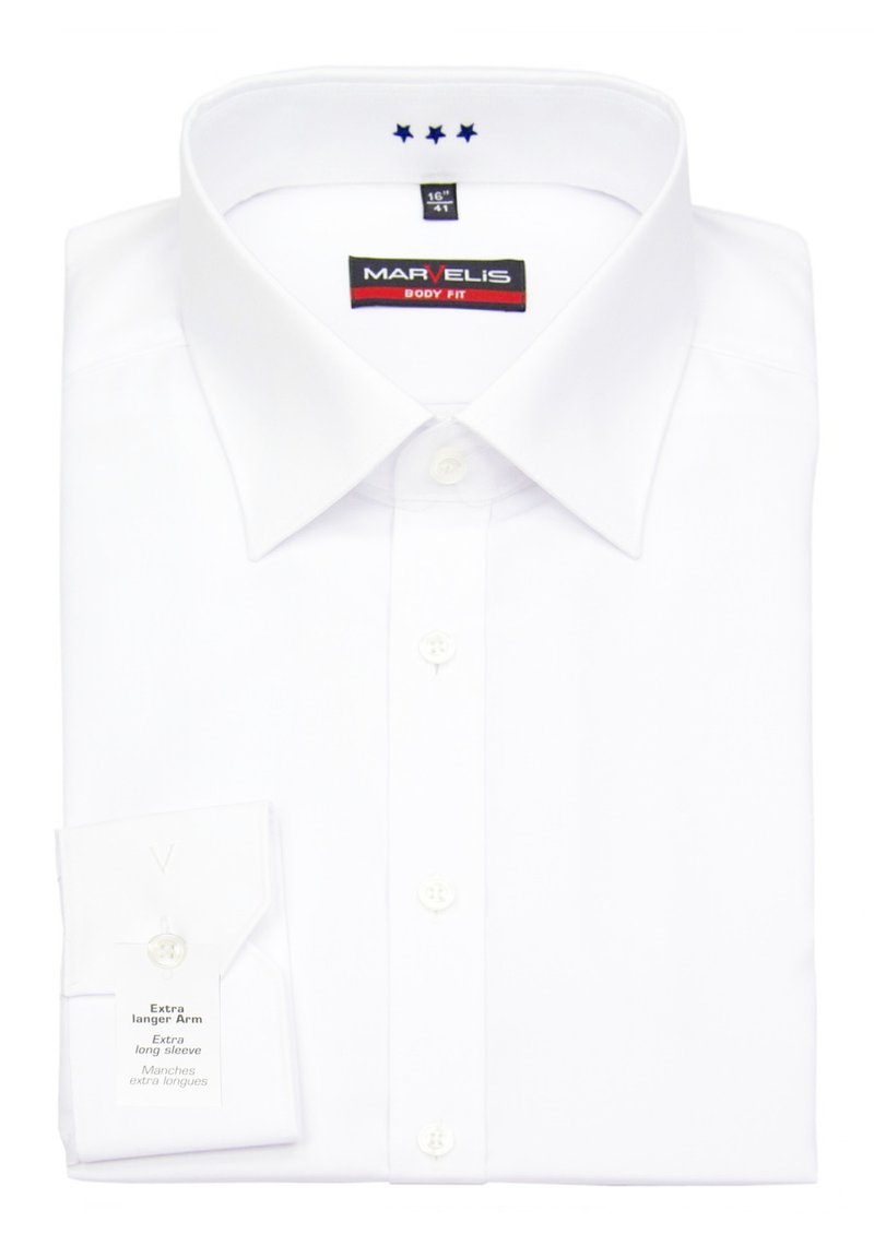 Herren Komplettanzüge | Marvelis BODY FIT HEMD EXTRA Businesshemd weiß - IX36547 Herren Komplettanzüge | Marvelis BODY FIT HEMD EXTRA Businesshemd weiß - IX36547