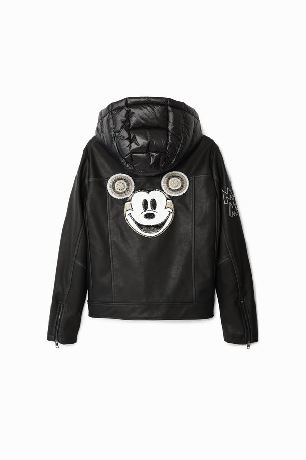 CHAQ MICKEY MOUSE - Faux leather jacket4