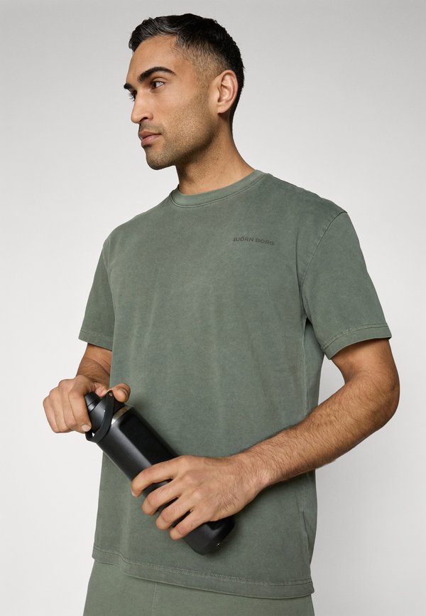 OVERSIZED WASHED  - Print T-shirt - thyme4