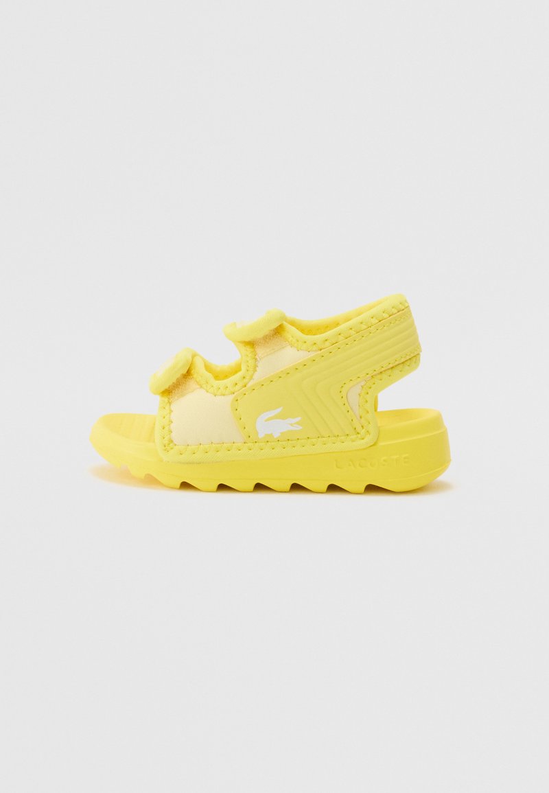Lacoste SURUKIDS SUMMER PACK UNISEX - Baseina iešļūcenes - yellow/white