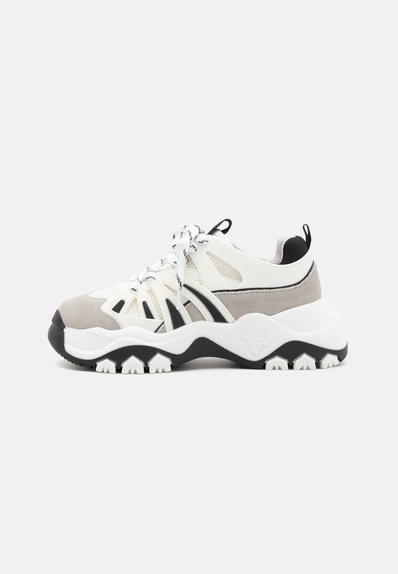 Patrizia Pepe RUNNING TECNICA - Sneakers basse - black/white