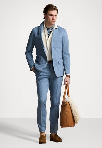 Polo Ralph Lauren POLO MODERN STRETCH CHINO SUIT JACKET - Pikkutakki - vessel blue