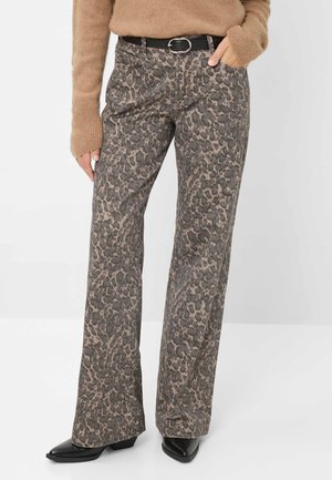 STYLE MAINE - Straight leg jeans - clean dark chocolate