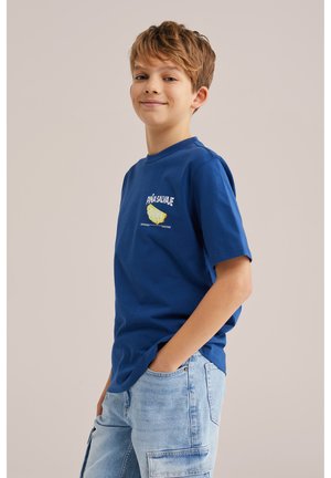 WE Fashion T-shirt print - dark blue