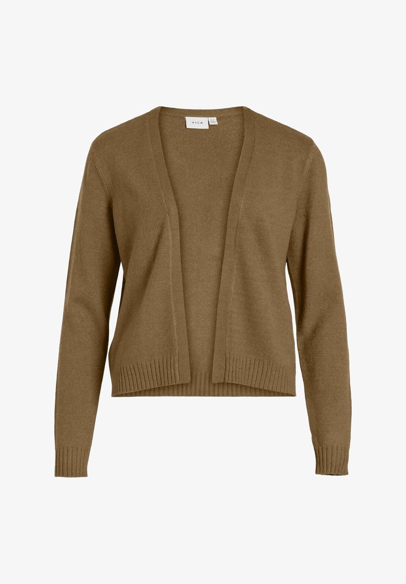 VILA VIRIL - Strickjacke - rubber