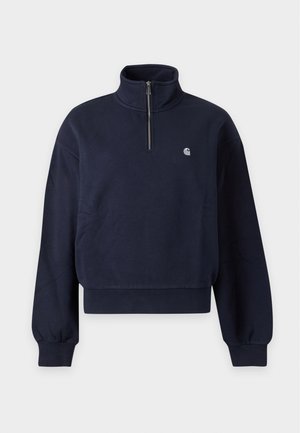 Carhartt WIP, W' CASEY HIGH NECK SWEATSHIRT - Φούτερ - dark navy / silver