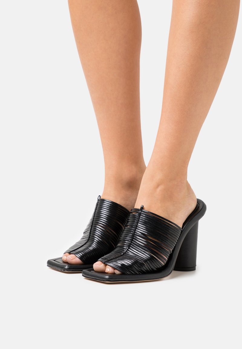 Ioana Ciolacu ETA STRAP MULES Heeled mules black Zalando.ie