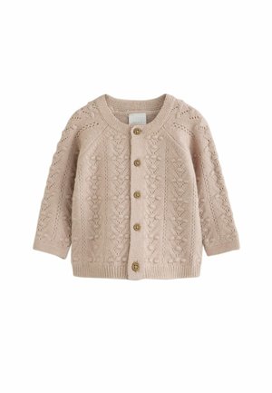 Next, STITCH KNITTED SOFT TOUCH BABY CARDIGAN UNISEX - Cardigan - neutral