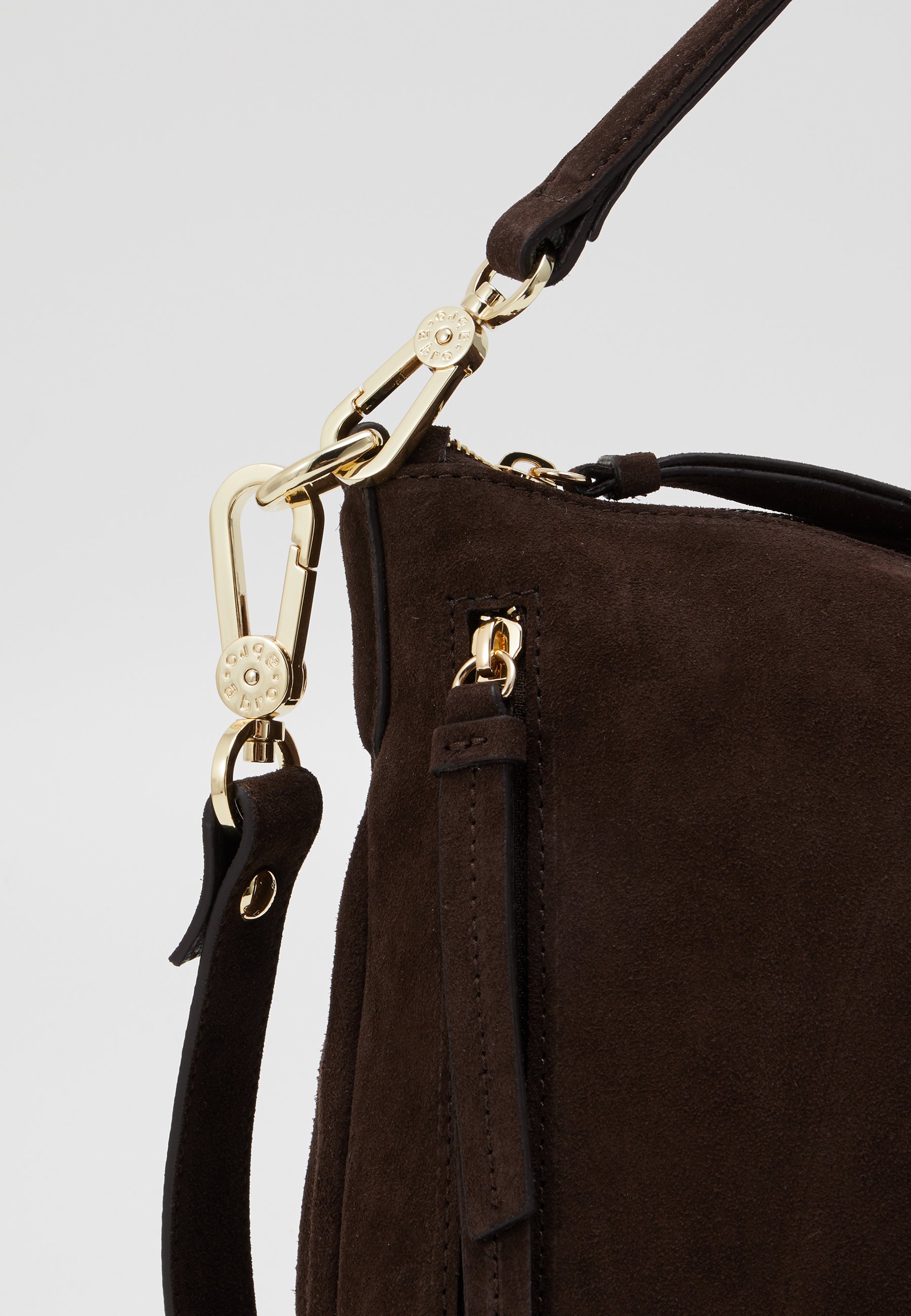 Abro JUNA SMALL Håndveske dark brown Zalando.no Abro Håndveske brown Zalando.no