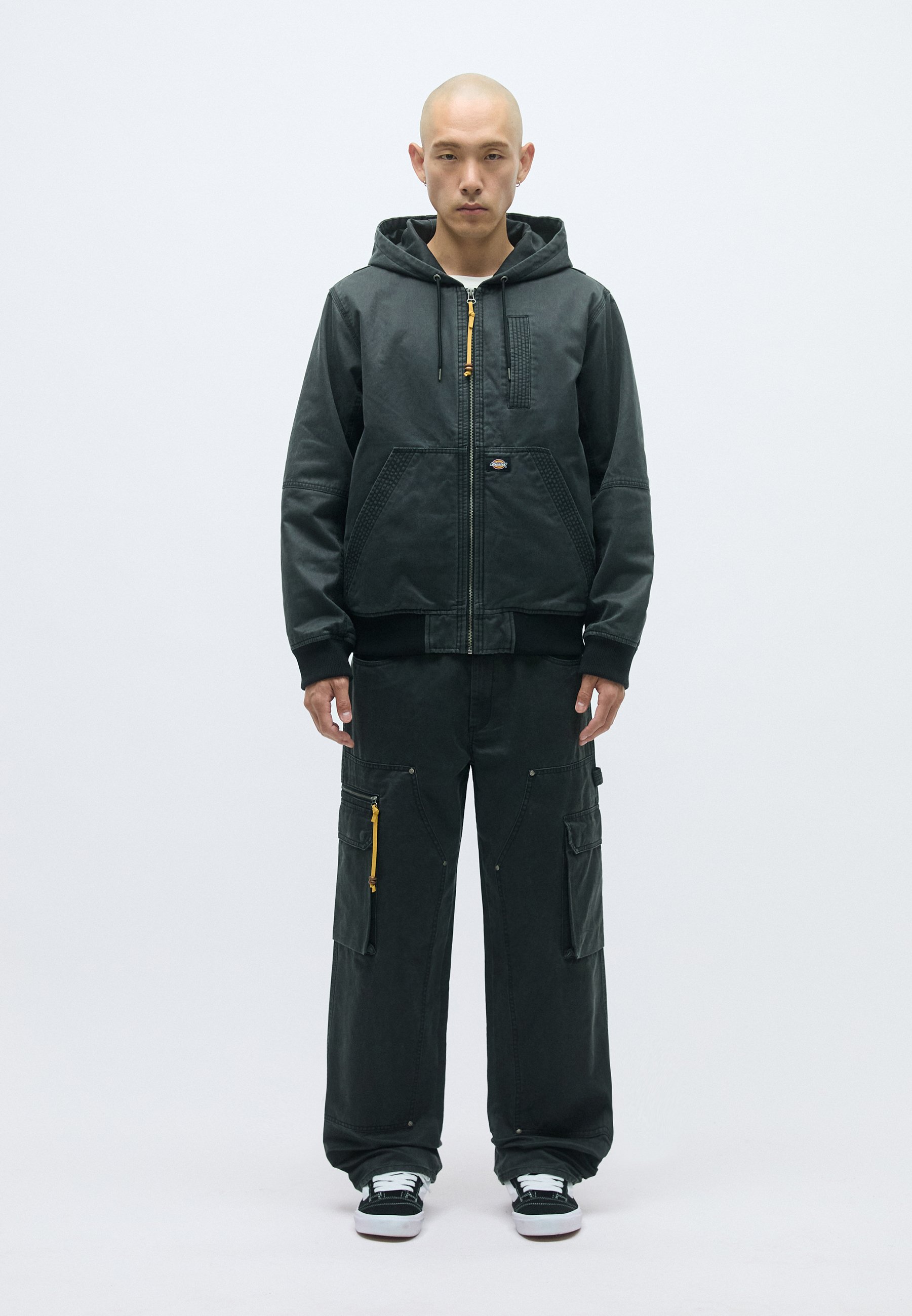 Dickies PADDED FULL ZIP HOODIE - Light jacket - black - Zalando.co.uk