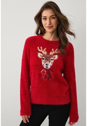 WEIHNACHTS - Strickpullover - red