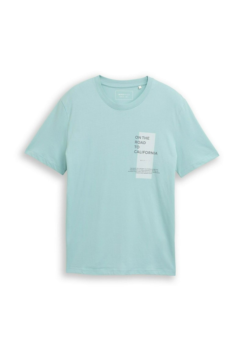 Tom Tailor Denim T-shirt print mintgroen