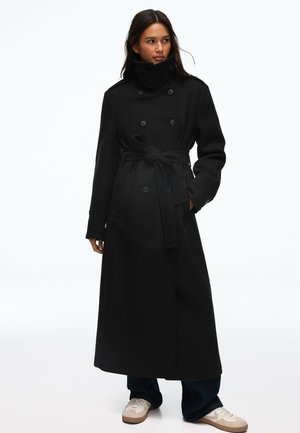 Bershka, Trench - black