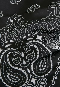 Urban Classics BANDANA UNISEX 2 PACK - Skjerf - black lemon