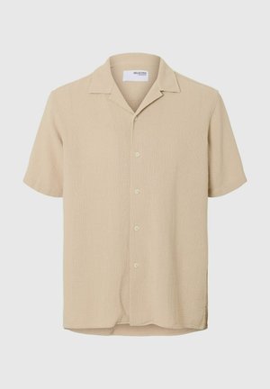 Selected Homme SLHRELAX SAL  RESORT - Camisa - oatmeal