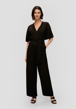 s.Oliver BLACK LABEL Jumpsuit - schwarz