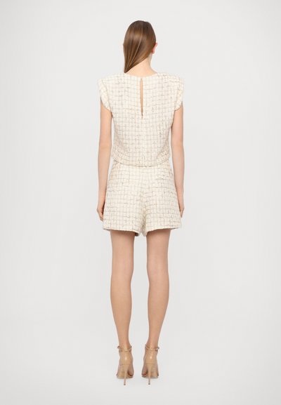 Iro XUNG - Blusa - ecru/silver