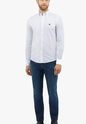 OXFORD PINPOINT NON-IRON BUTTON DOWN  - Camicia - white