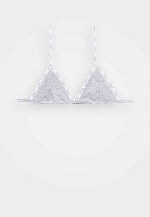 BRA LOGO BORDER - Corpete - grigio melange