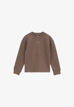 WE Fashion, WE FASHION - Pikkade varrukatega topp - taupe