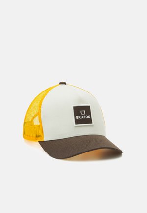 ALPHA BLOCK UNISEX - Pet - golden glow/off white/deep brown