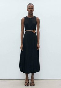 Mango - BALLOON EFFECT - Vestido informal - black Imagen en miniatura 1