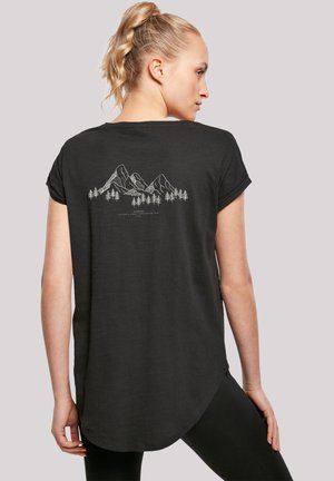MOUNTAIN - Print T-shirt - schwarz