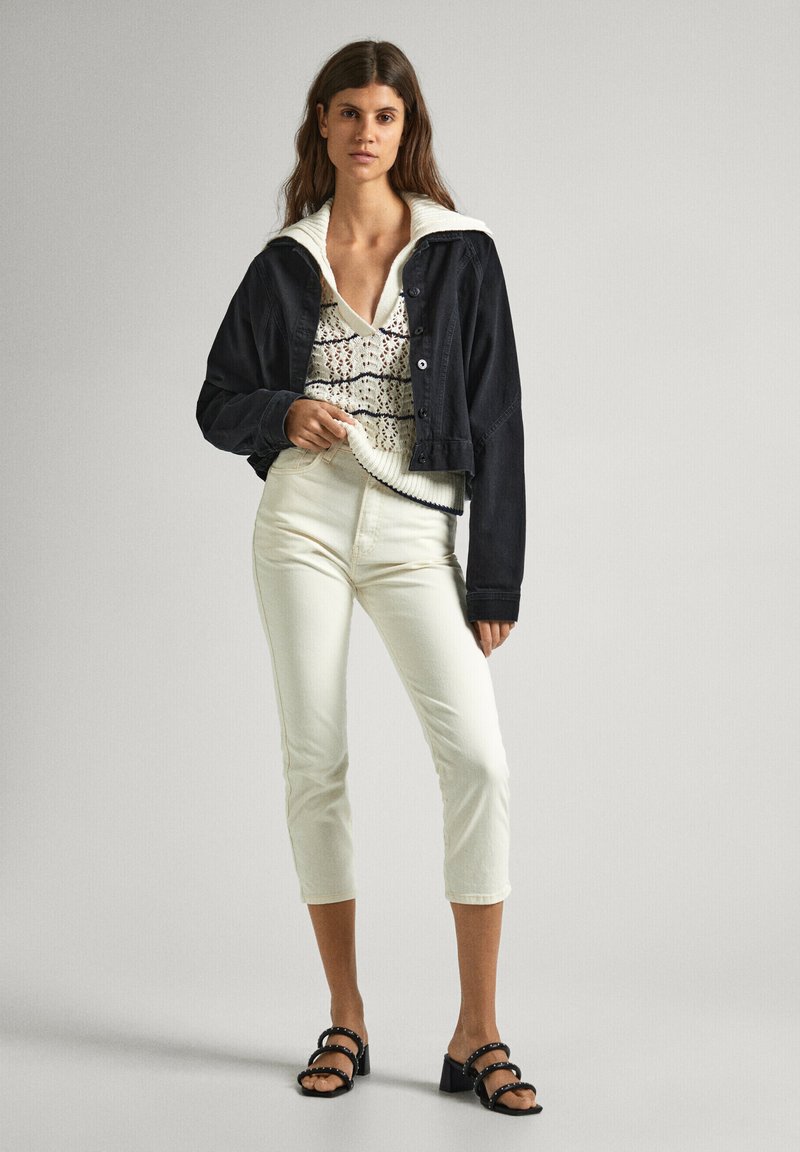 Pepe Jeans Slim fit jeans crème Pepe Jeans Slim fit jeans crème