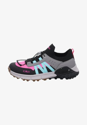 HOSNIAN - Trainers - nero purple fluo
