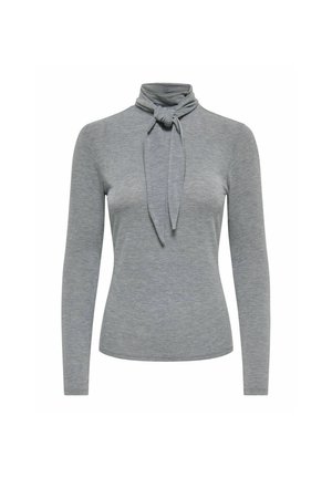 JDY, BLOUSE JDYMULLY BLOUSE - T-shirt à manches longues - medium grey melange