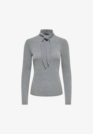 JDY, BLOUSE JDYMULLY BLOUSE - T-shirt à manches longues - medium grey melange