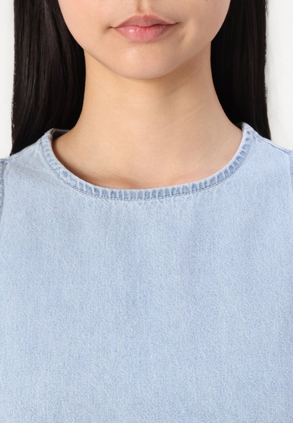 JXMACY SHORT A SHAPE DRESS - Denim dress4