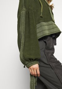 Free People Felpa con cappuccio - mottled olive
